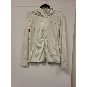 BALEAF Womens Activewear Jacket Full Zip Hoodie Thumb Holes Size S Running Top